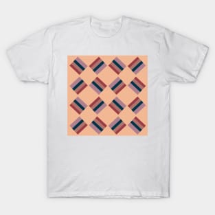 Seamless geometric pattern with squares T-Shirt